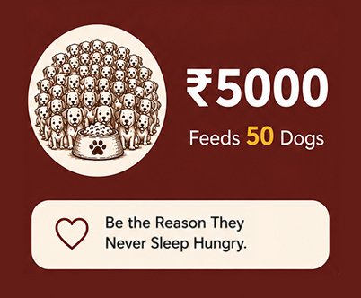 Feeds 50 Dogs